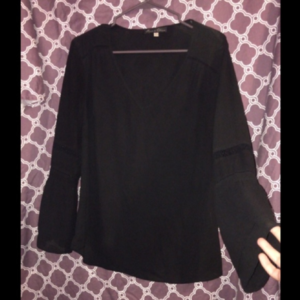 Rose and olive shirt